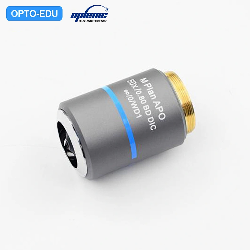 【Objective】OPLENIC® 45mm Series Super Flat Apochromatic Bright And Dark Field Objective Lens (For Semiconductors) MXAPO50XBDL